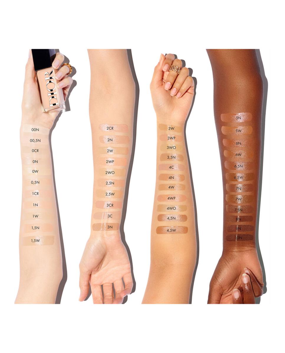 Dior Forever Skin Glow Base de maquillaje luminosa - duración 24 horas e hidratación 48 horas - 2 Warm Peach 2 Warm Peach-6