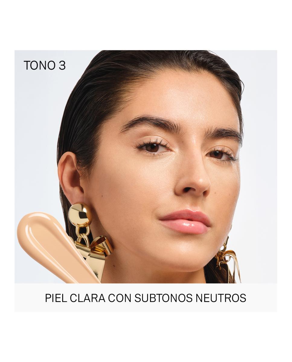 Iluminador Corrector Ligero Nude Couture Triple Moisture Brightener Carolina Herrera - S-00816 | 3 Light S-00816 | 3 Light-4