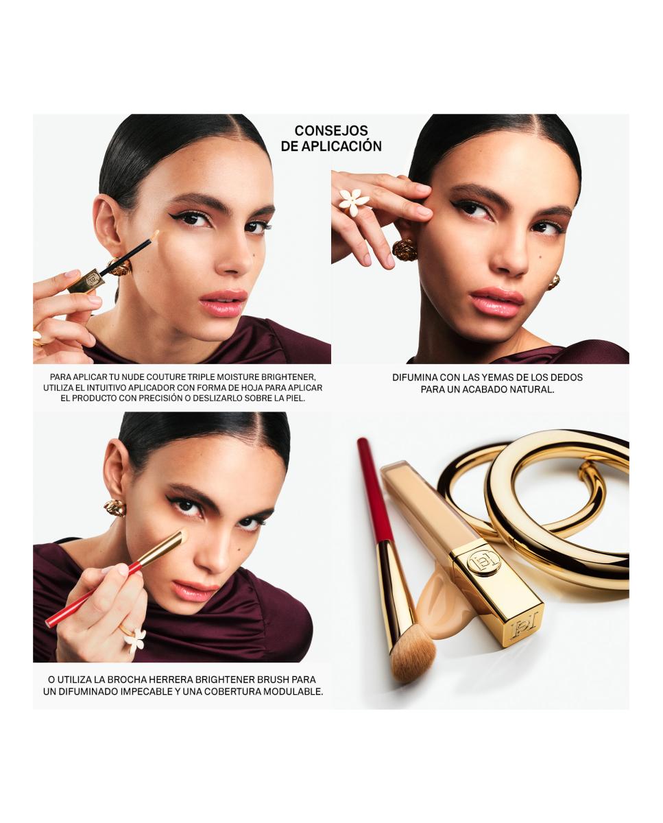 Brocha para Corrector Nude Couture Brightener Bruch Carolina Herrera 5