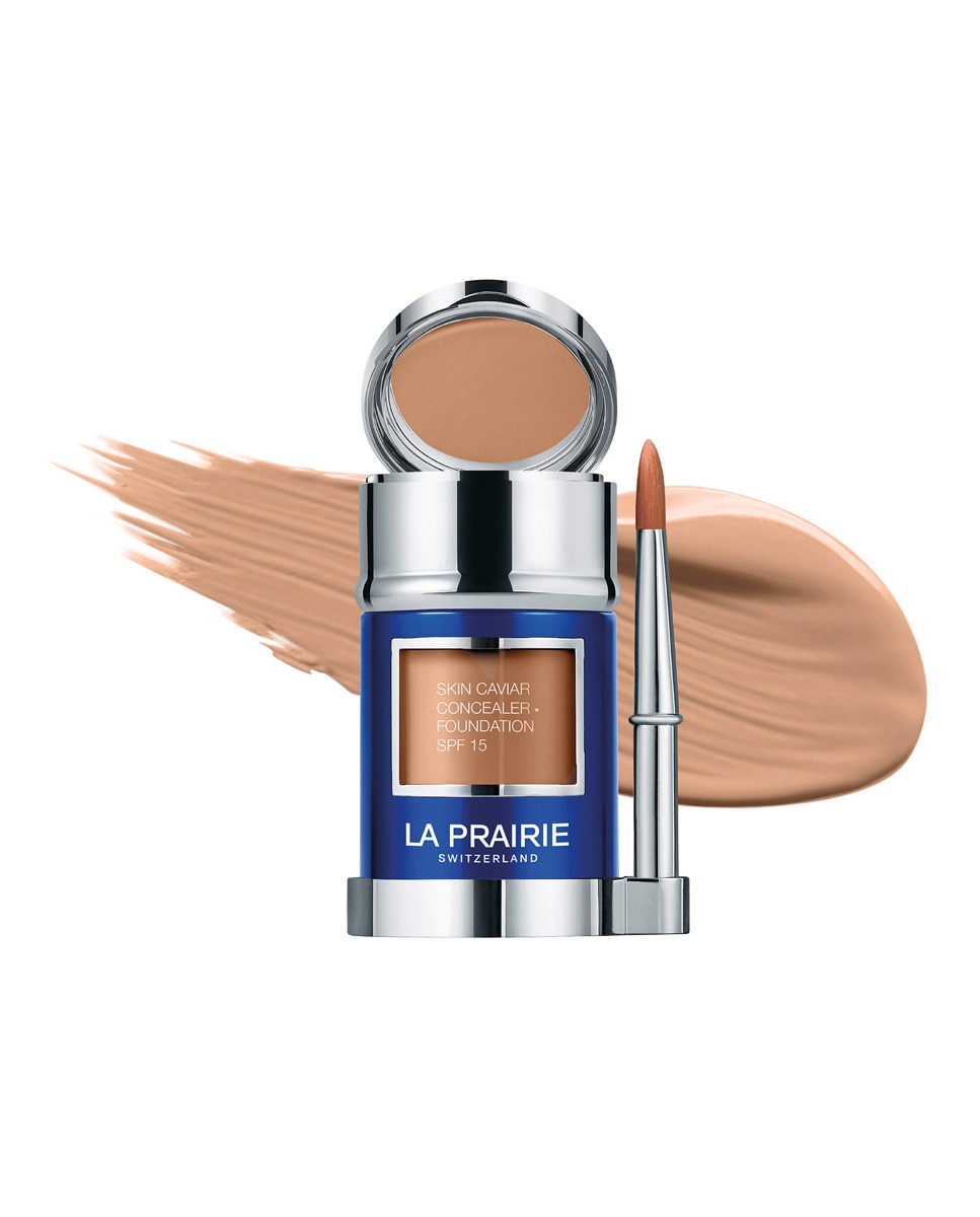 Imagen 3 de Base de Maquillaje Skin Caviar Complexion Concealer Foundation Spf 15 La Prairie - Mocha 30 ml Mocha