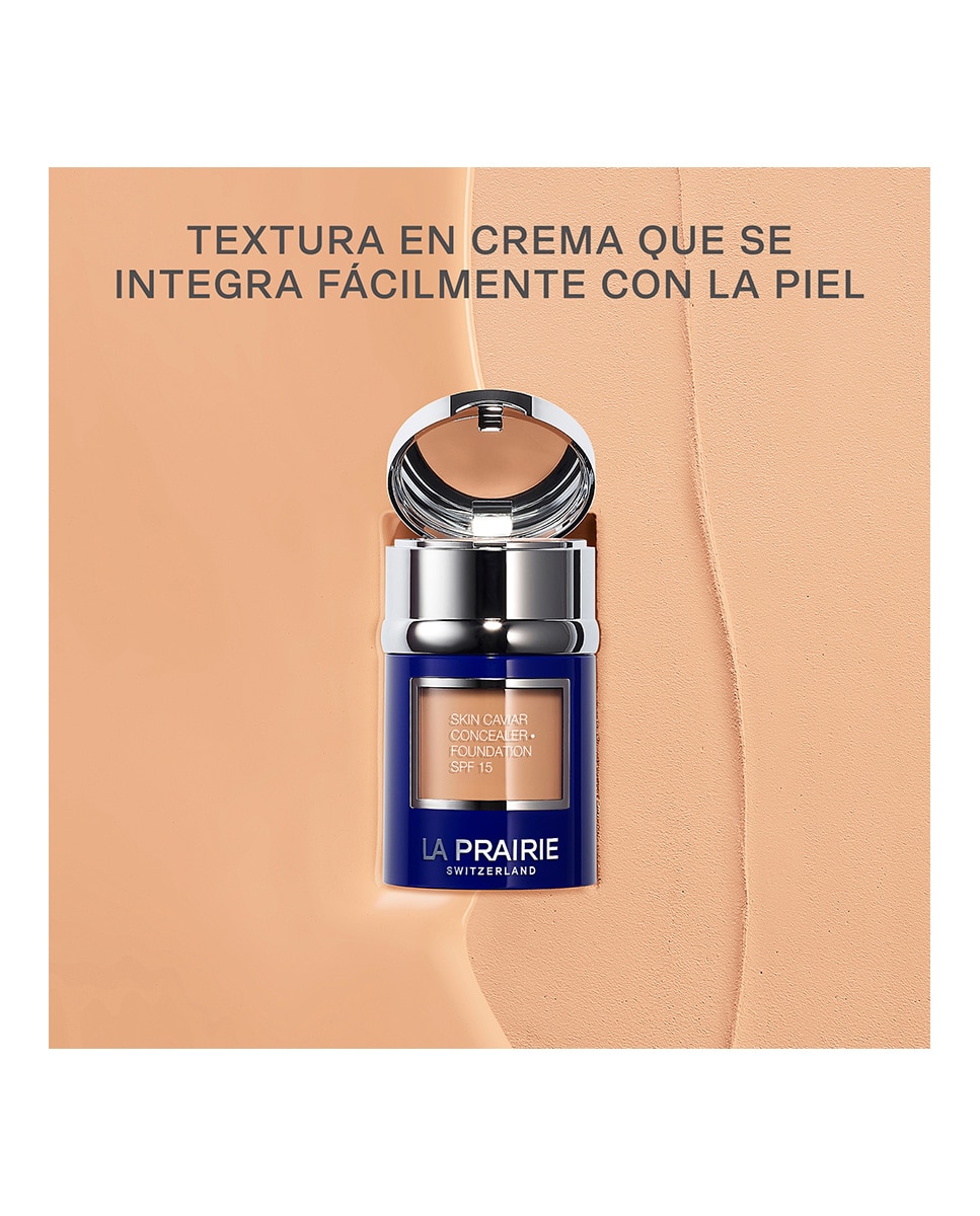 Imagen 7 de Base de Maquillaje Skin Caviar Complexion Concealer Foundation Spf 15 La Prairie - Mocha 30 ml Mocha