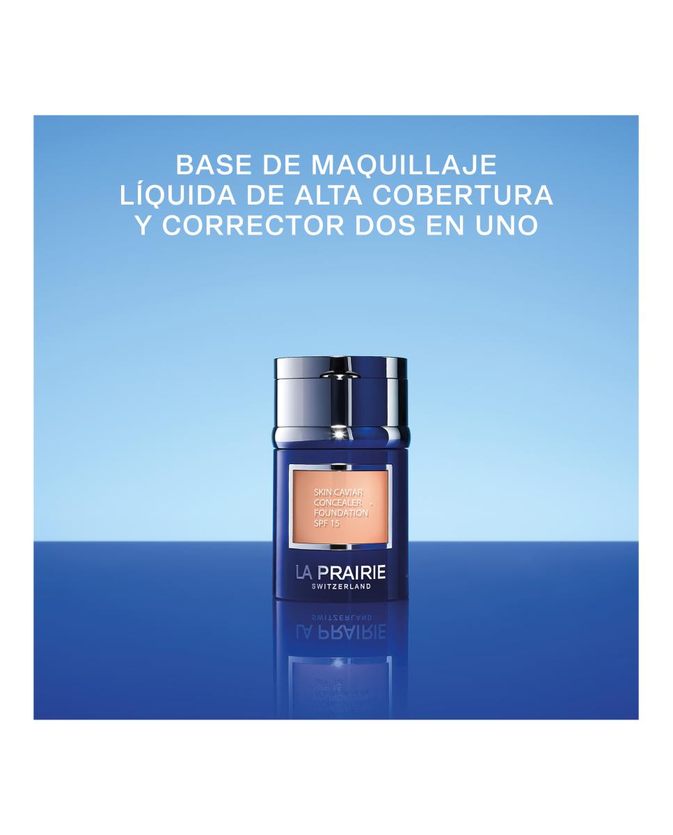 Imagen 3 de Base de Maquillaje Skin Caviar Complexion Concealer Foundation Spf 15 La Prairie - Creme Peche 30 ml Creme Peche