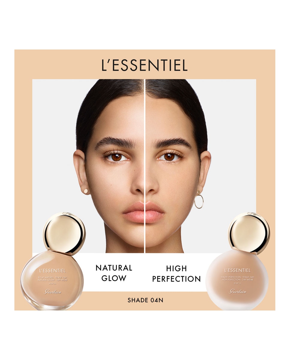 Base de Maquillaje L'Essentiel Luminosidad Natural duración 16 h FPS20 Guerlain - 04N 04N-7