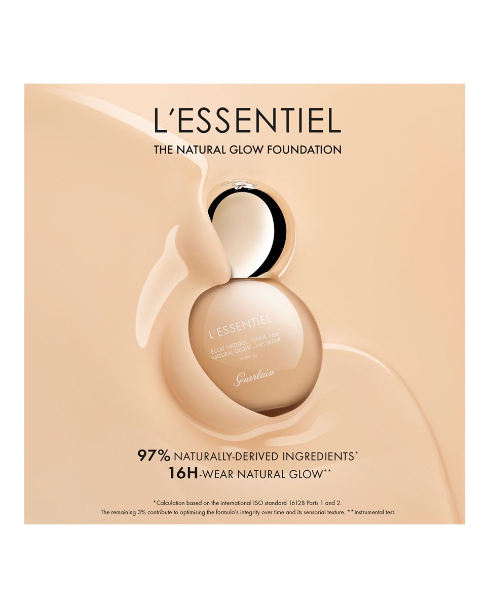 Base de Maquillaje L'Essentiel Luminosidad Natural duración 16 h FPS20 Guerlain - 04N 04N-8