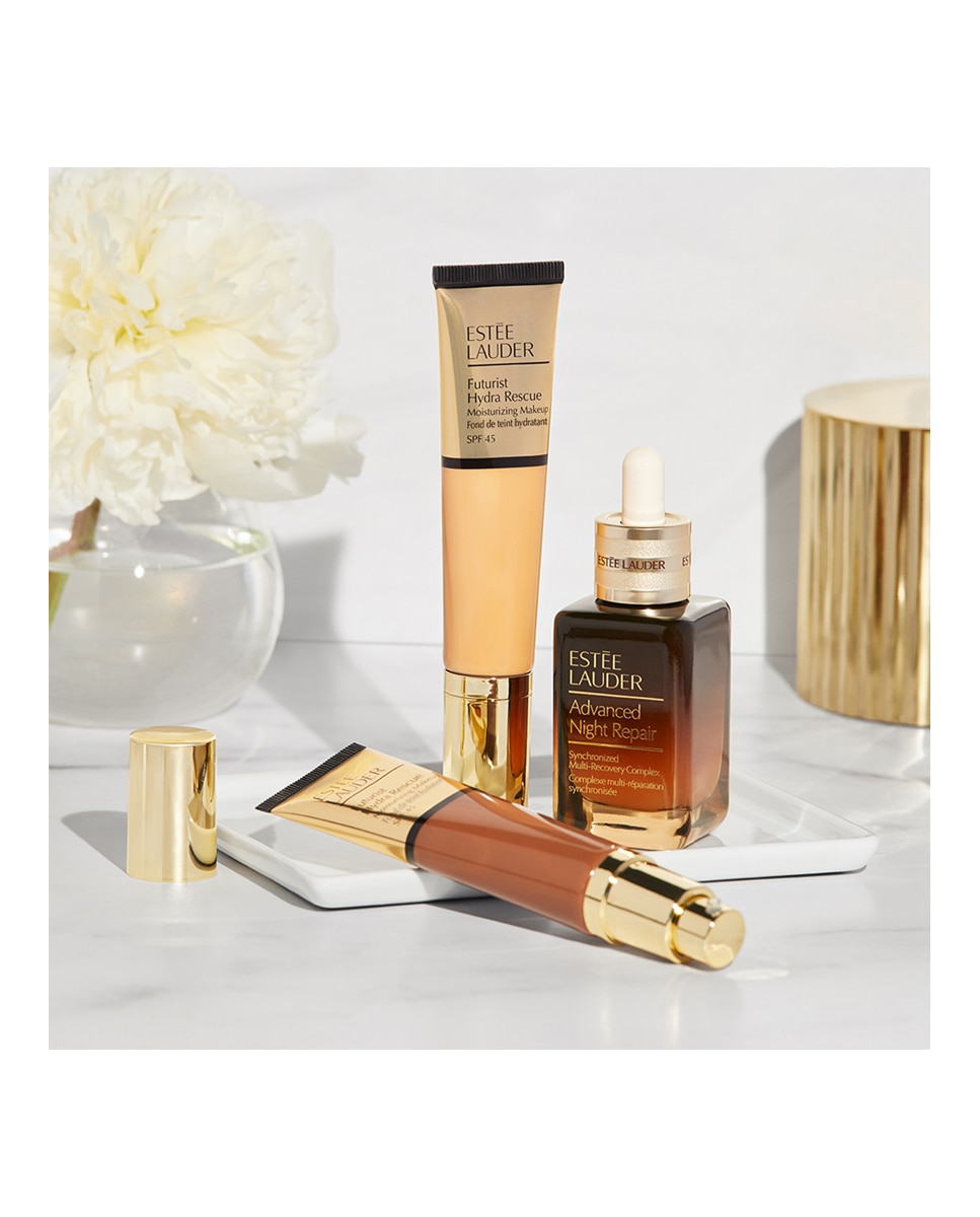 Base de Maquillaje Futurist Hydra Rescue FPS 45 Estée Lauder - 4N1 Shell Beige 35 ml 4N1 Shell Beige-5