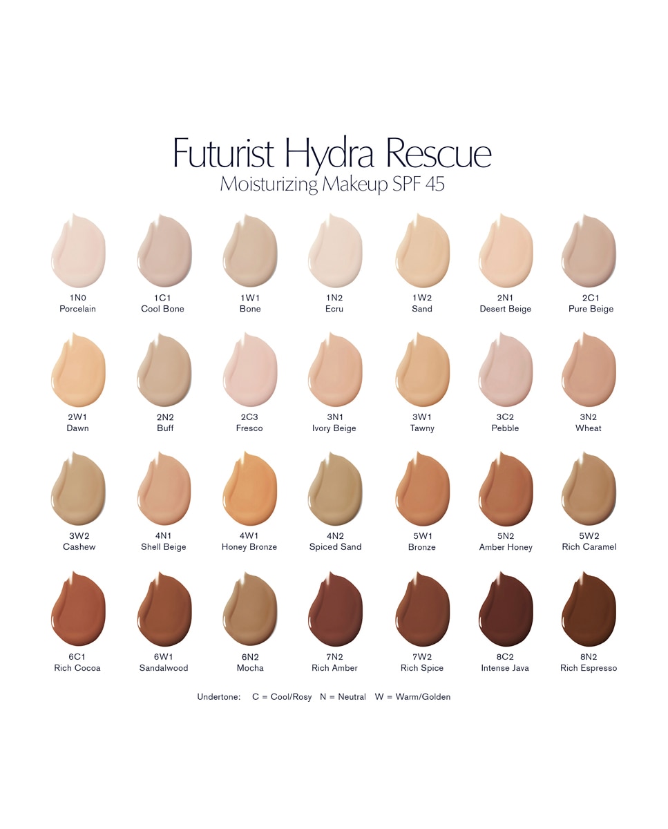 Base de Maquillaje Futurist Hydra Rescue FPS 45 Estée Lauder - 6W1 Sandalwood 35 ml 6W1 Sandalwood-4