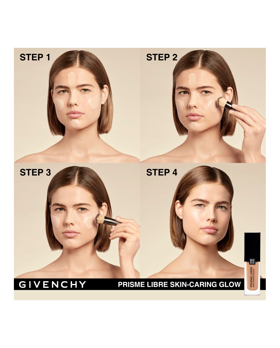 Base de maquillaje Prisme Libre Skin-Caring Glow Givenchy - 1-N95 30 ml 5-W385-3