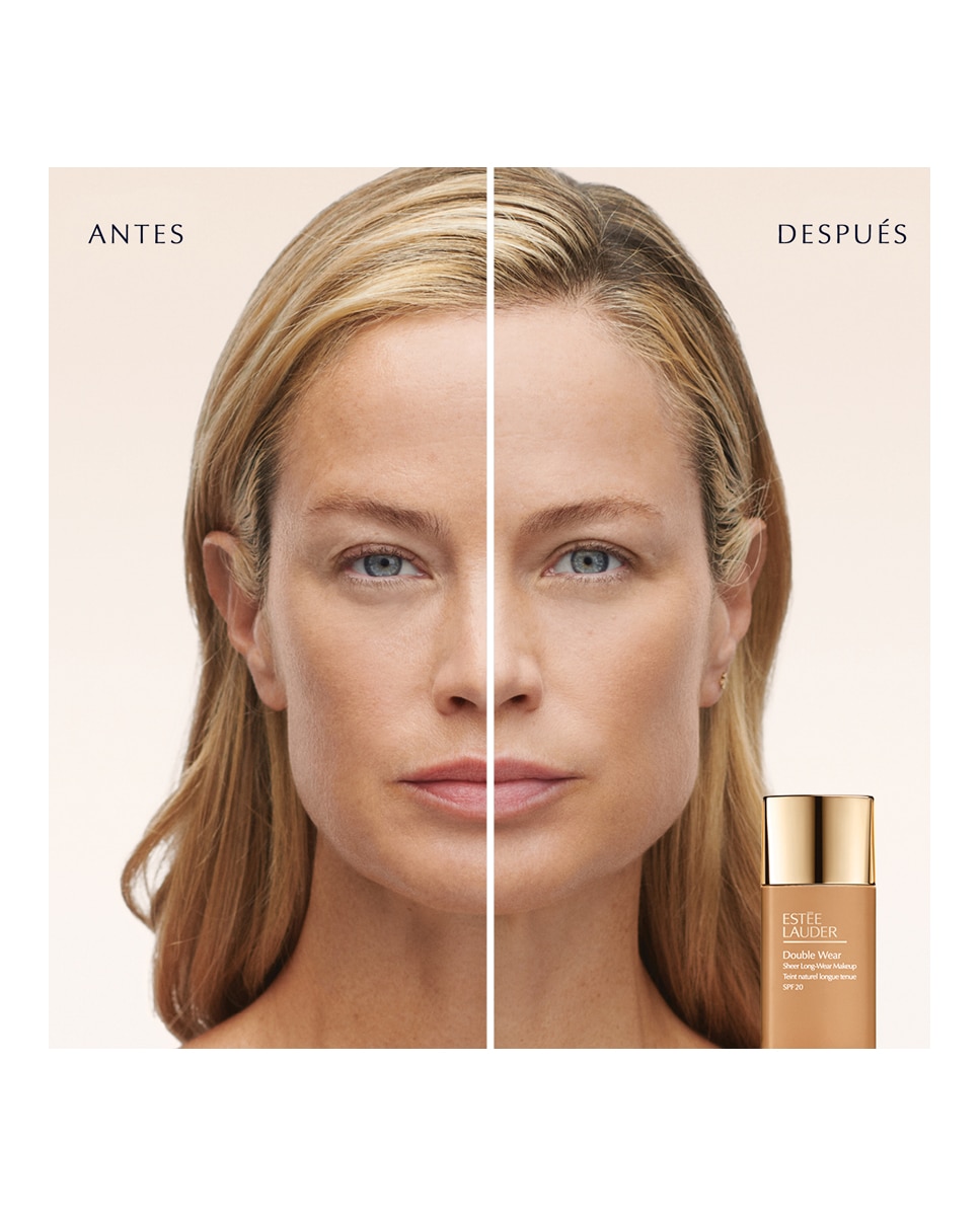 Base de maquillaje Natural Double Wear Sheer Matte Long Wear Estée Lauder - 3W1 Tawny 30 ml 3W1 Tawny-3