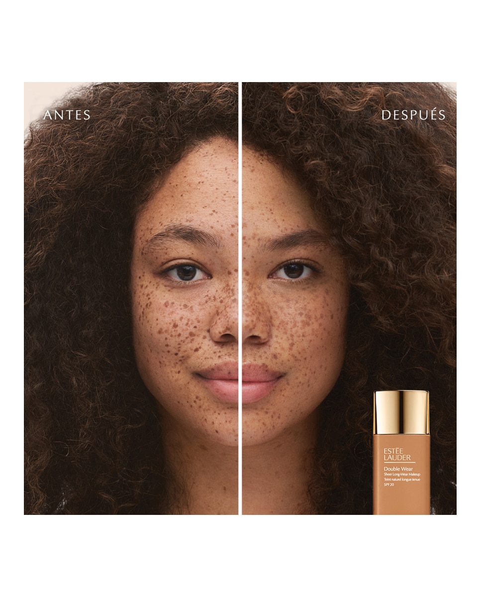 Base de maquillaje Natural Double Wear Sheer Matte Long Wear Estée Lauder - 5W1 bronze 30 ml 5W1 bronze-3