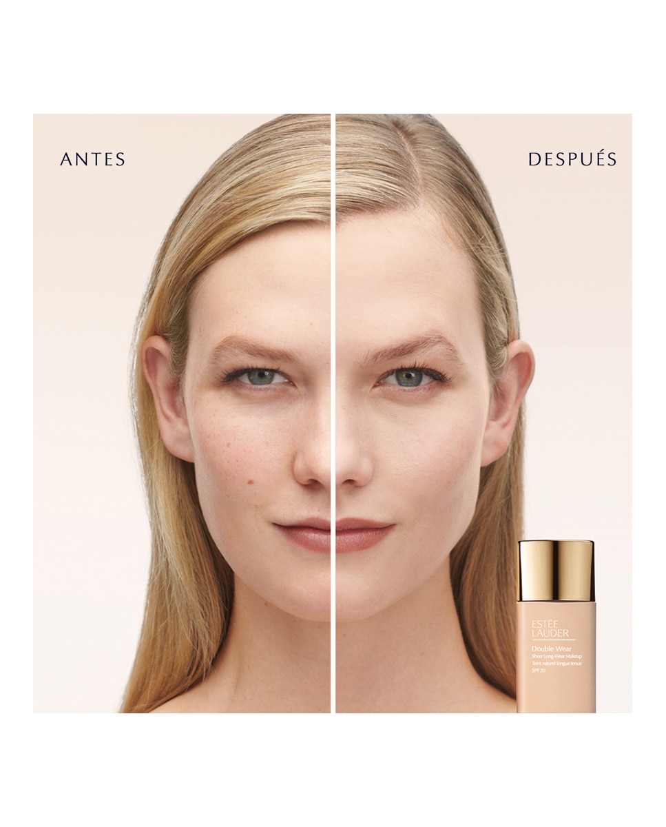 Base de maquillaje Natural Double Wear Sheer Matte Long Wear Estée Lauder - 2W1 Dawn 30 ml 2W1 Dawn-3