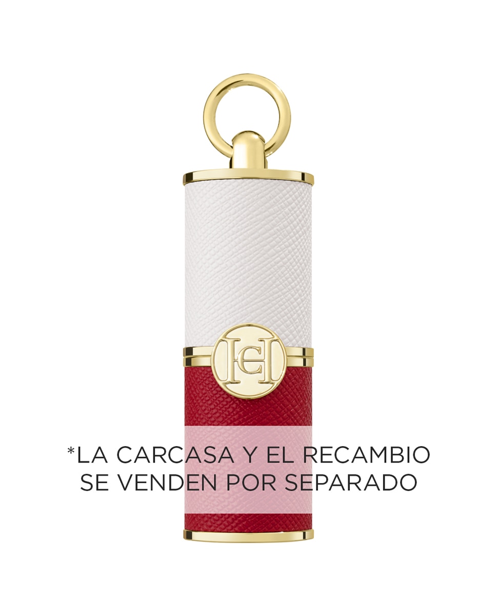 Carcasa Bálsamo Labial The Mini Tint Carolina Herrera - Blanco y Rojo Blanco y Rojo-3