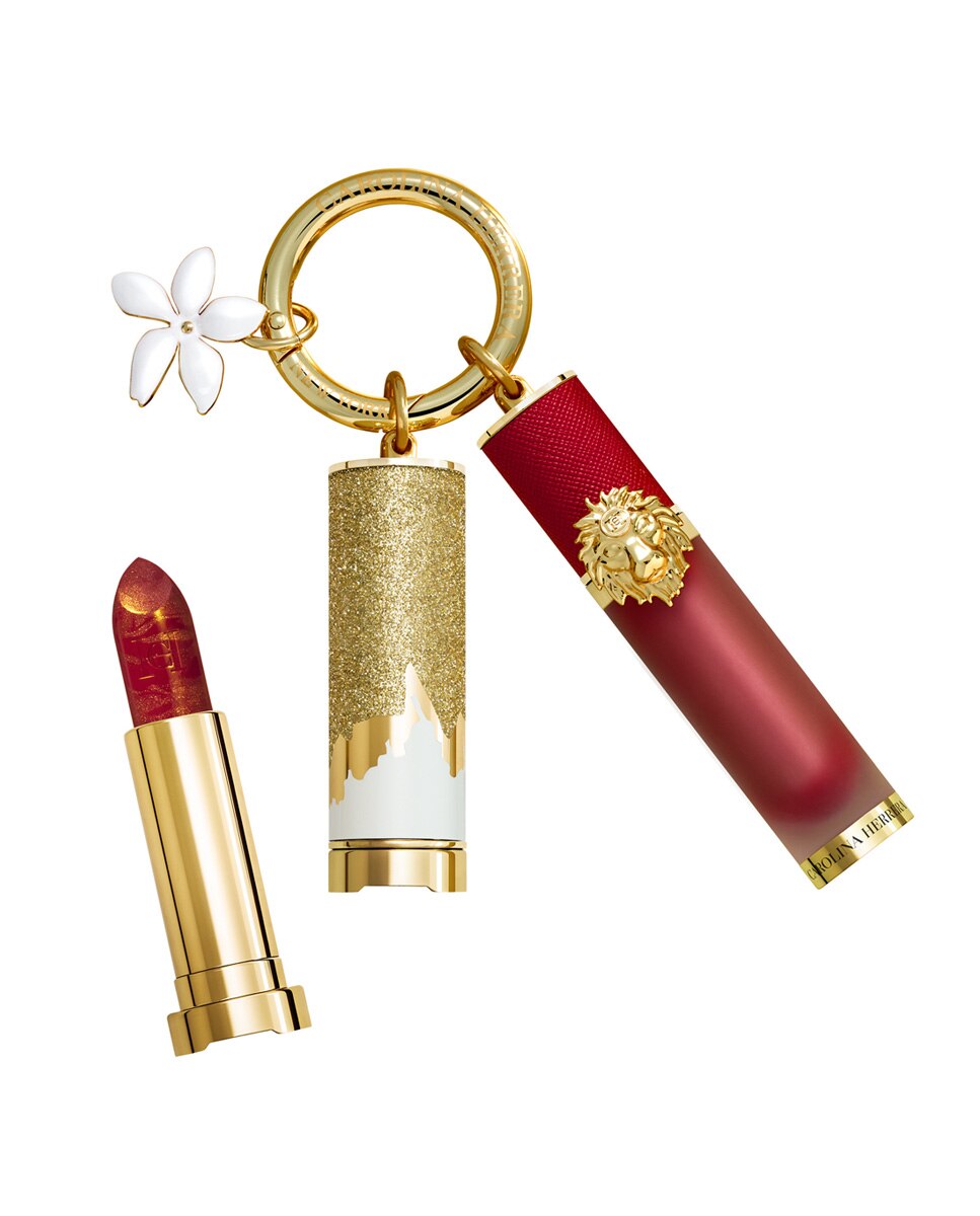 Labial Líquido efecto Mate Metálico Good Girl Gold Fantasy Carolina Herrera - Tono Carolina Red (310) Mate Metálico 5 ml Tono Carolina Red (310) Mate Metálico-2