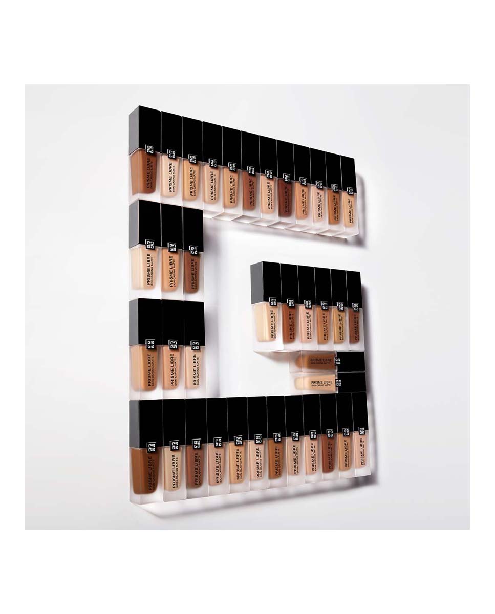 Imagen 4 de Base de Maquillaje Mate Prisme Libre Skin Caring Matte Givenchy - 6-W430 30 ml 6-W430