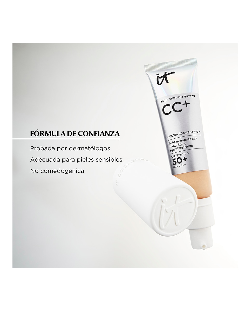 CC+ Cream Base De Maquillaje Con Spf 50+ It Cosmetics - MEDIUM TAN 30 MEDIUM TAN-12