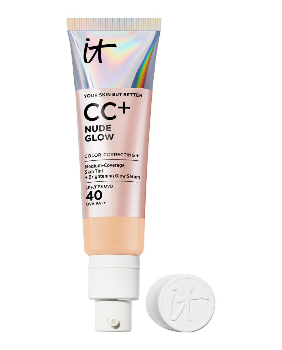 Base de Maquillaje CC+ Nude Glow Base de Maquillaje con SPF 40+ It Cosmetics - MED MED-1