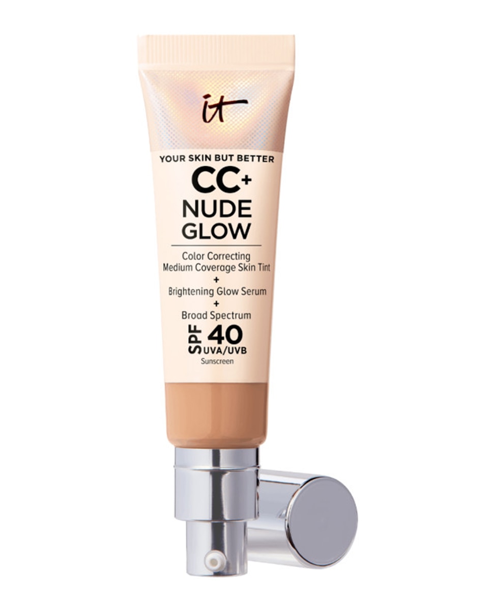 Base de Maquillaje CC+ Nude Glow Base de Maquillaje con SPF 40+ It Cosmetics - MED TAN MED TAN-1
