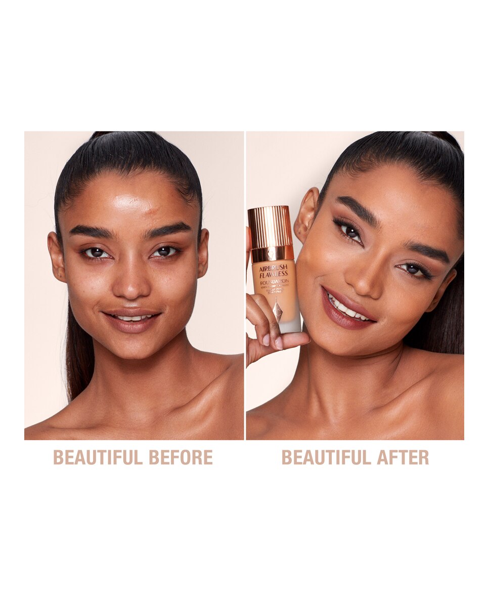 Base de maquillaje Airbrush Flawless Foundation Charlotte Tilbury - 10 Warm 30 ml 10 Warm-4