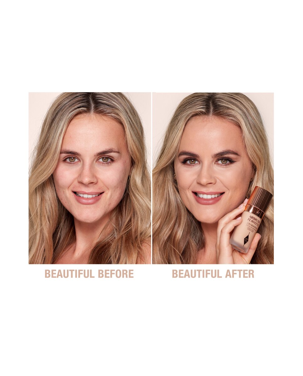 Base de maquillaje Airbrush Flawless Foundation Charlotte Tilbury - 6 Neutral 30 ml 6 Neutral-4