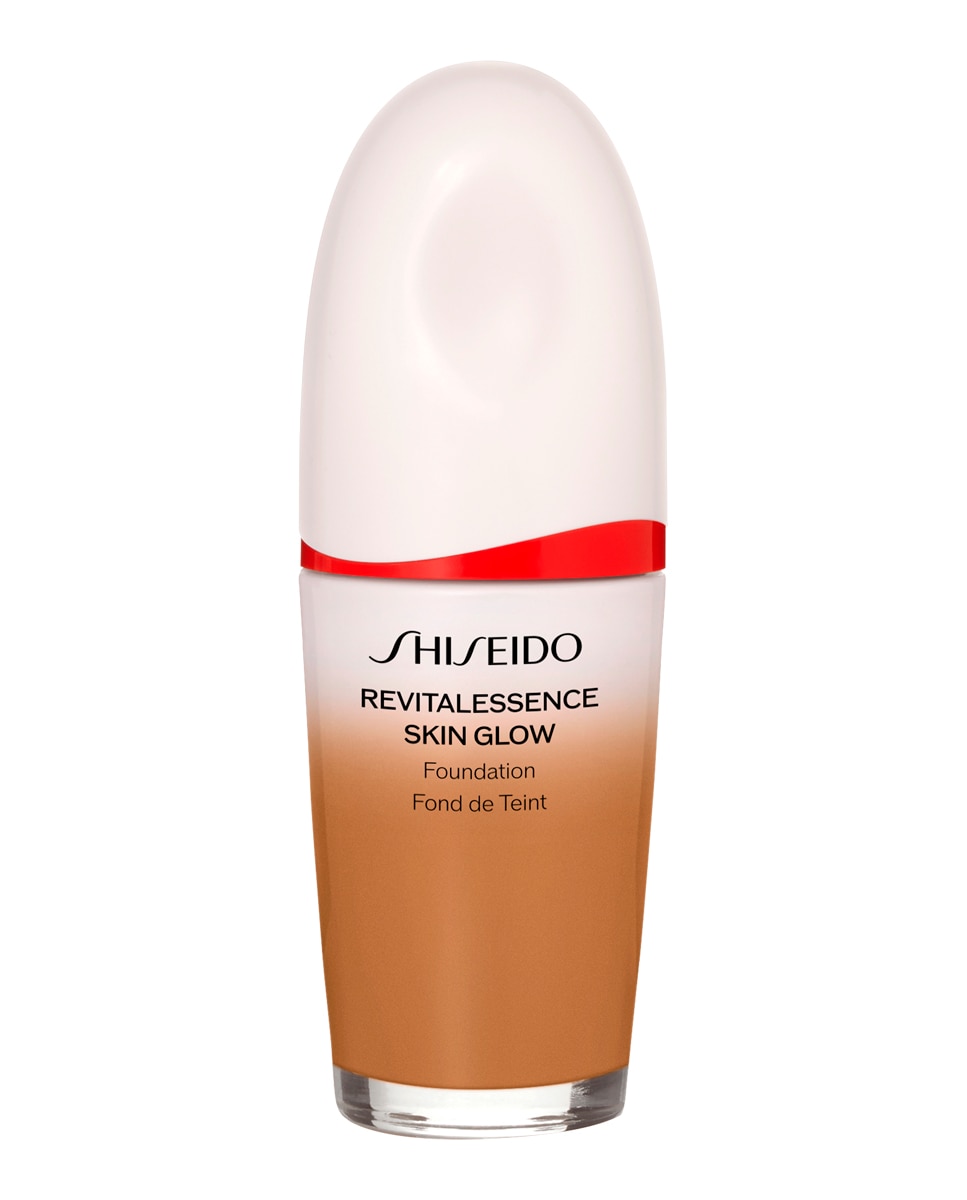 Base de maquillaje Revitalessence Skin Glow Foundation Shiseido - Bronze 420 30 ml Bronze 420-1