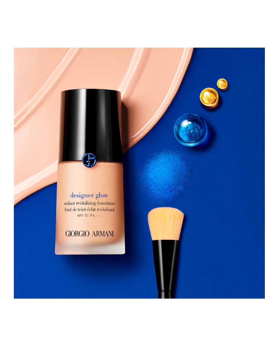 Base de maquillaje Designer Glow con Ácido Hialurónico 30 ml Giorgio Armani - 3 30 ml 3-7