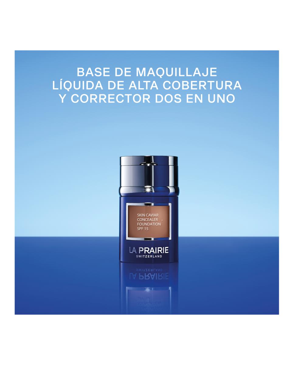 Imagen 3 de Base de Maquillaje Skin Caviar Complexion Concealer Foundation Spf 15 La Prairie - Hazel 30 ml Hazel