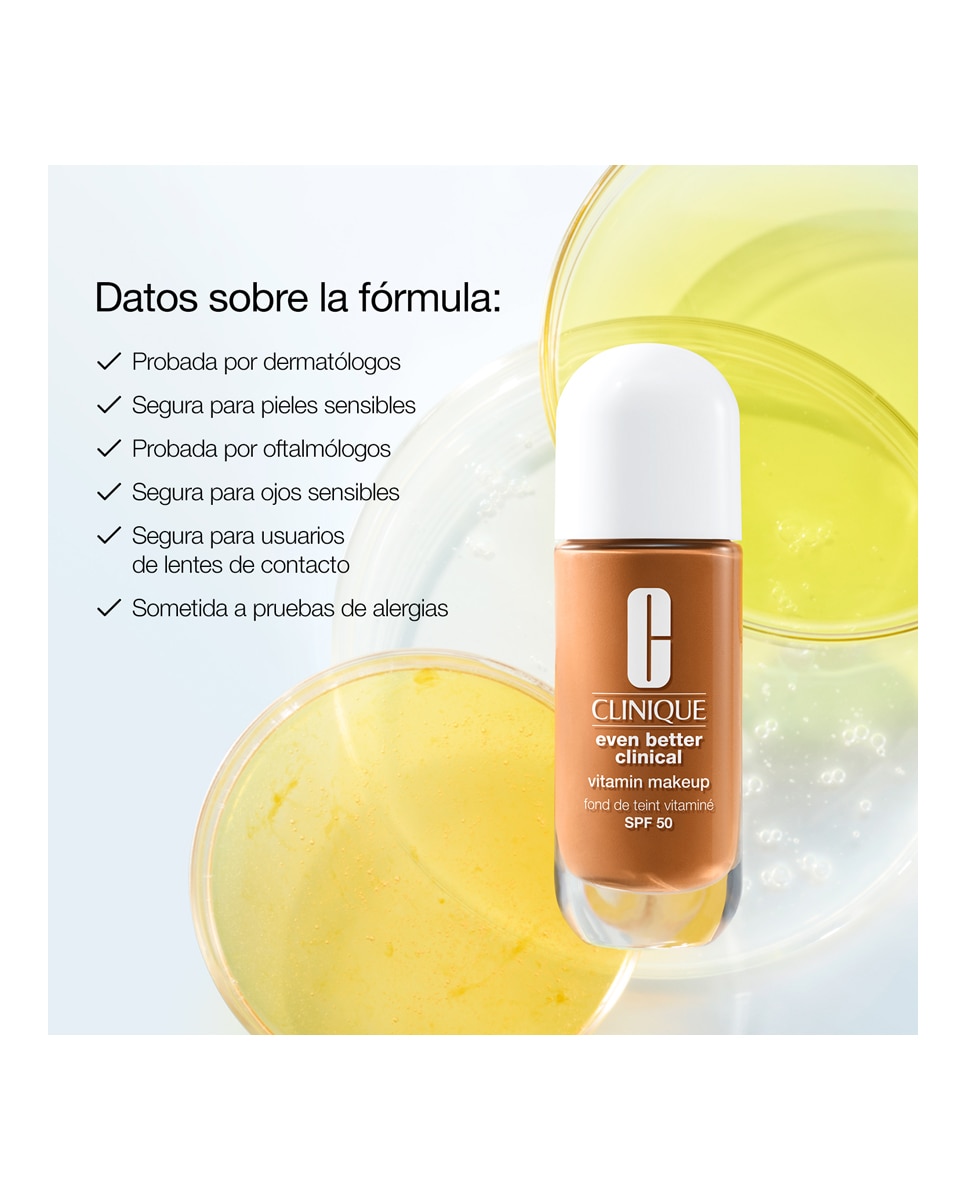 Base de maquillaje Even Better Clinical Vitamin Makeup SPF 50 Clinique - Light Medium Cool 4 30 ml Light Medium Cool 4-8