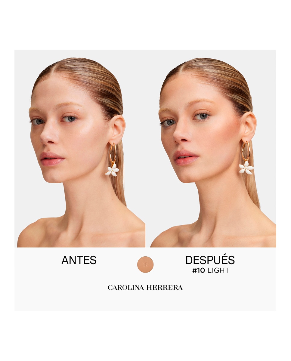 Polvos Bronceadores Nude Couture Matte Bronzer Carolina Herrera - Light 10 8 ml Light 10-2