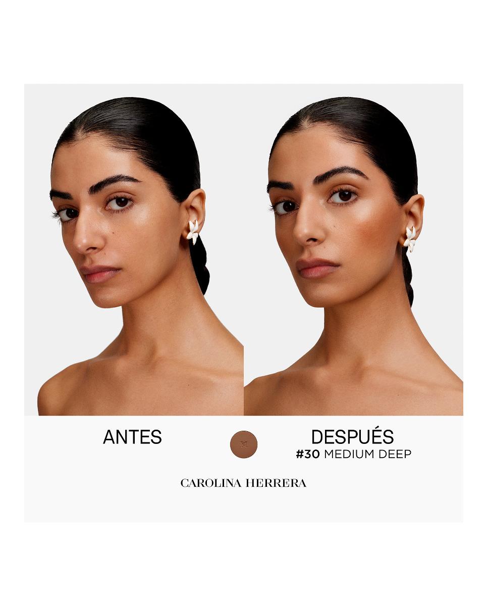 Polvos Bronceadores Nude Couture Matte Bronzer Carolina Herrera - Medium Deep 30 8 ml Medium Deep 30-2