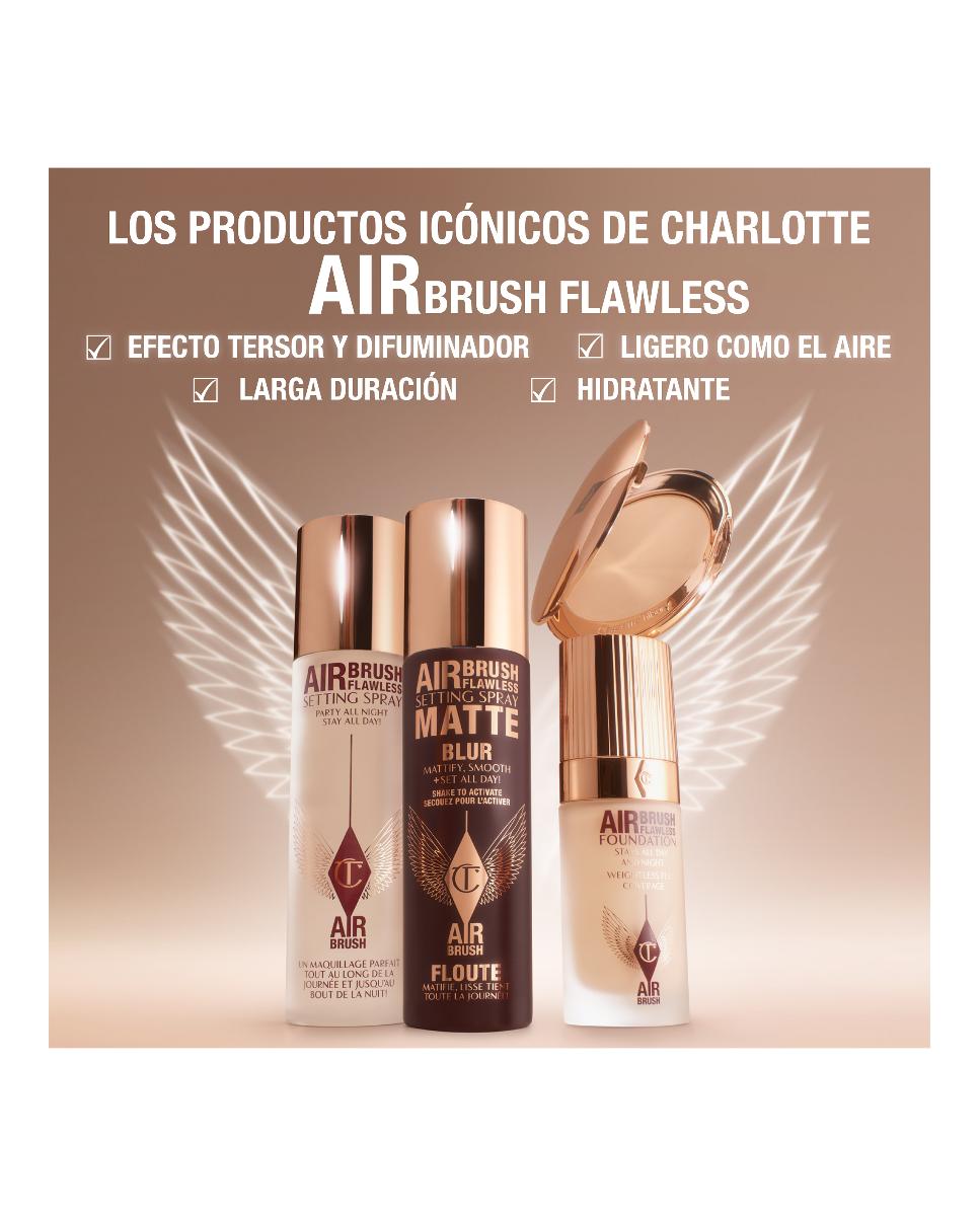 Fijador de maquillaje Airbrush Flawless Finish Setting Spray Matte Charlotte Tilbury - 34 ml 7