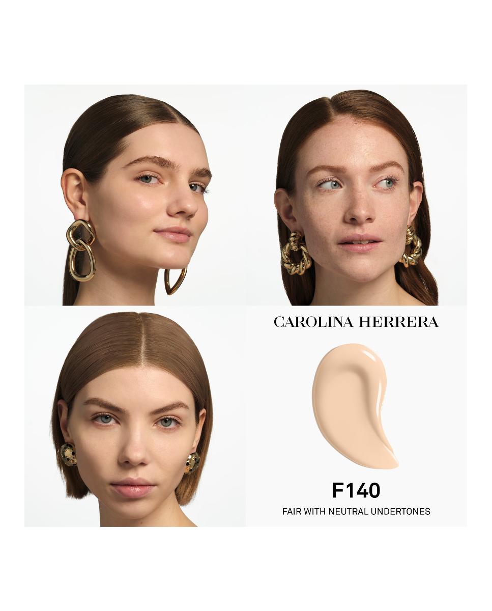 Base De Maquillaje Nude Couture Triple Moisture Serum Foundation Carolina Herrera - F140 30 ml F140-5