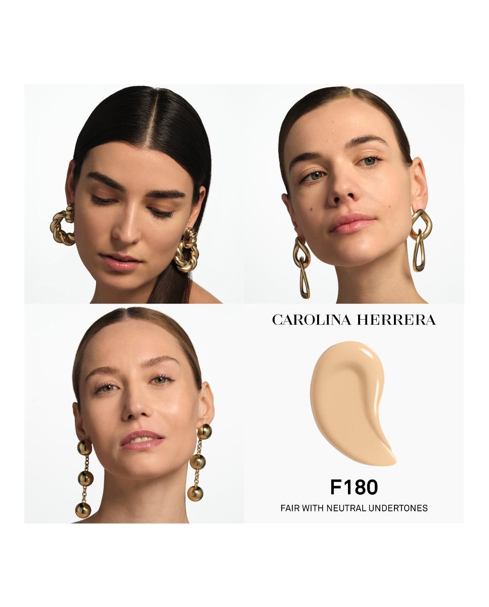 Base De Maquillaje Nude Couture Triple Moisture Serum Foundation Carolina Herrera - F180 30 ml F180-5