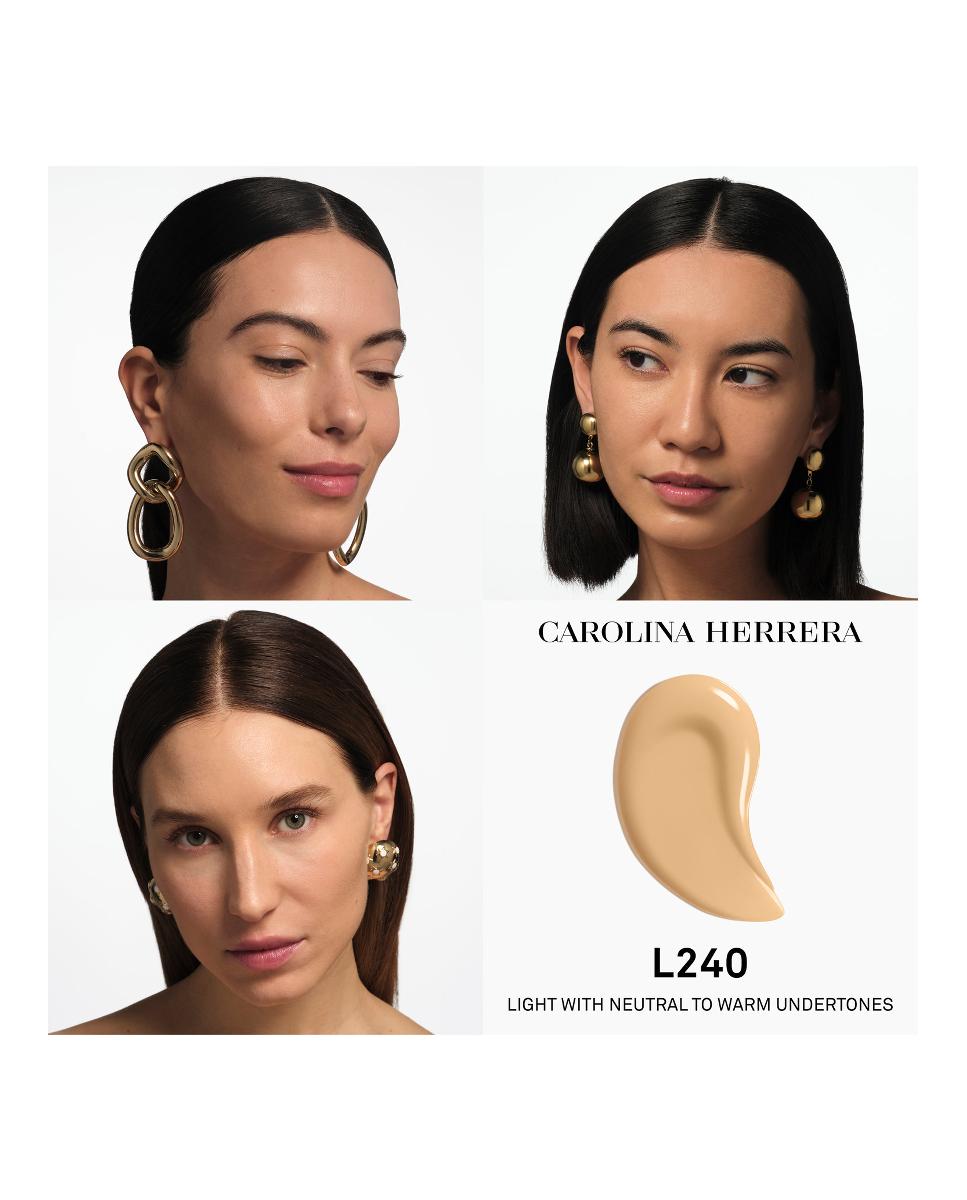 Base De Maquillaje Nude Couture Triple Moisture Serum Foundation Carolina Herrera - L240 30 ml L240-5