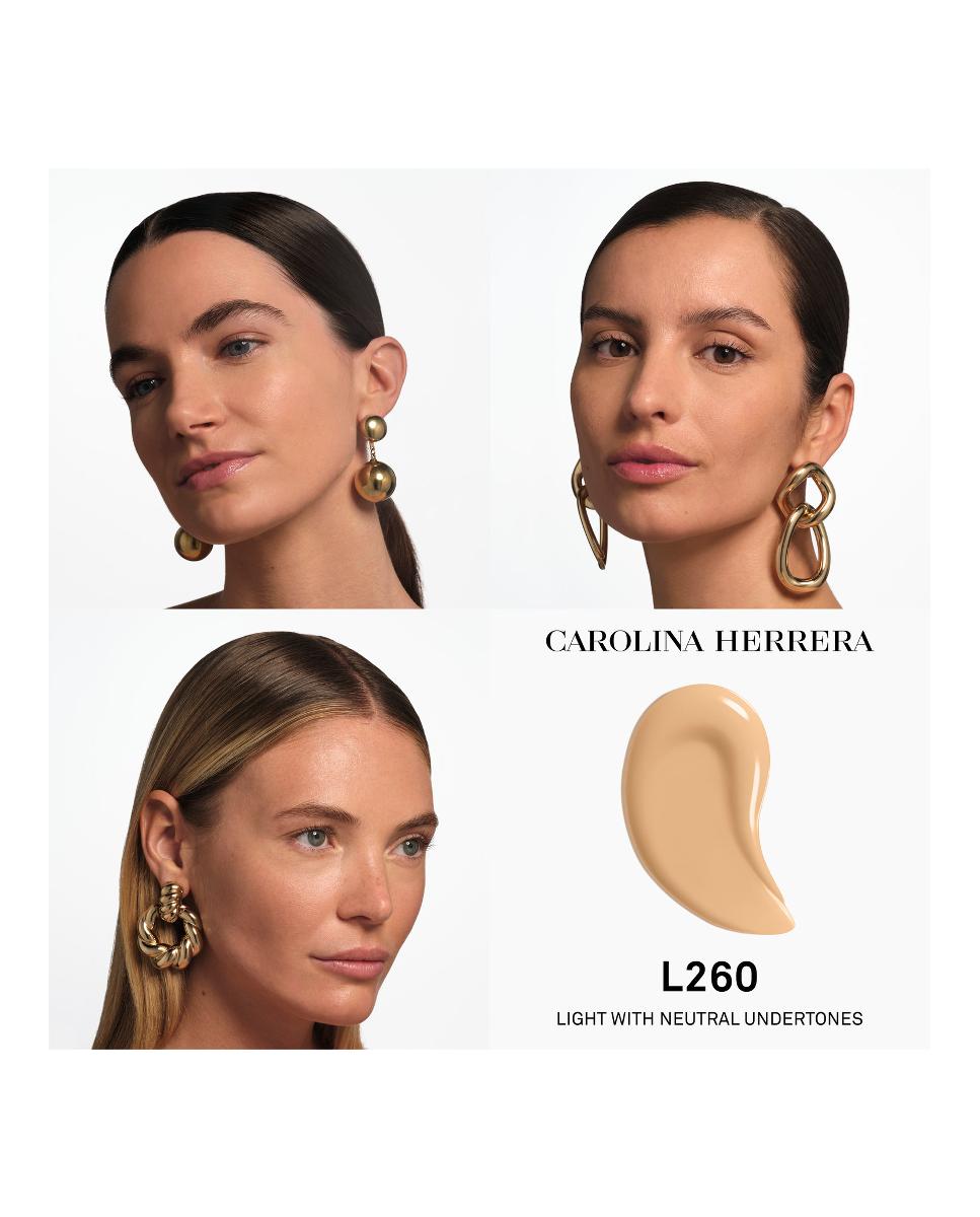 Base De Maquillaje Nude Couture Triple Moisture Serum Foundation Carolina Herrera - L260 30 ml L260-5