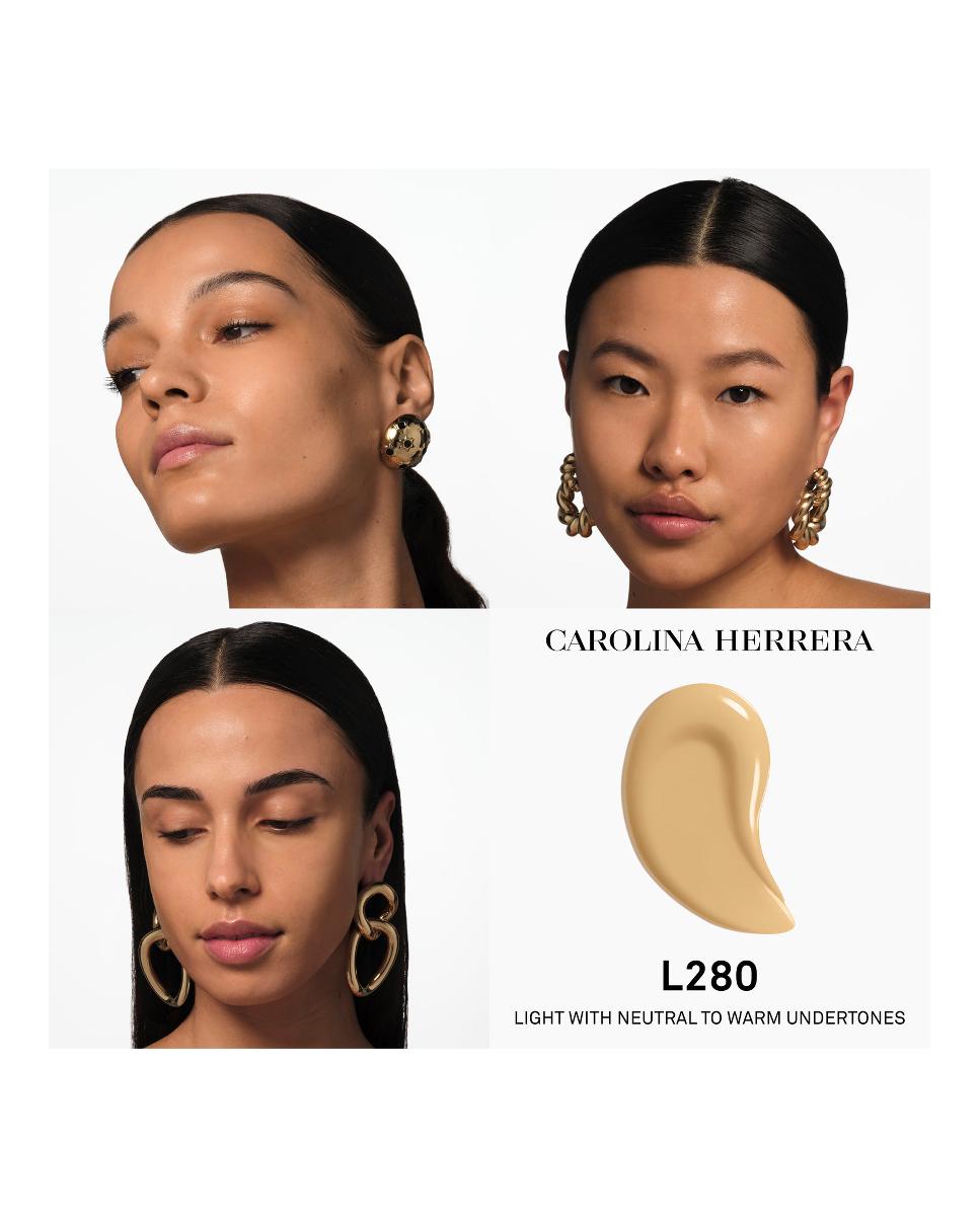 Base De Maquillaje Nude Couture Triple Moisture Serum Foundation Carolina Herrera - L280 30 ml L280-5