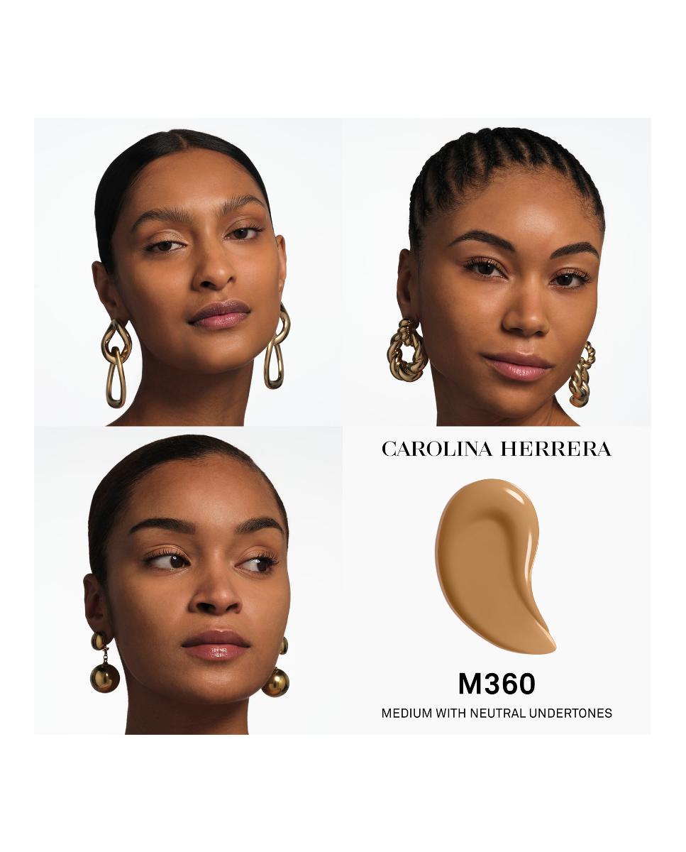 Base De Maquillaje Nude Couture Triple Moisture Serum Foundation Carolina Herrera - M360 30 ml M360-5