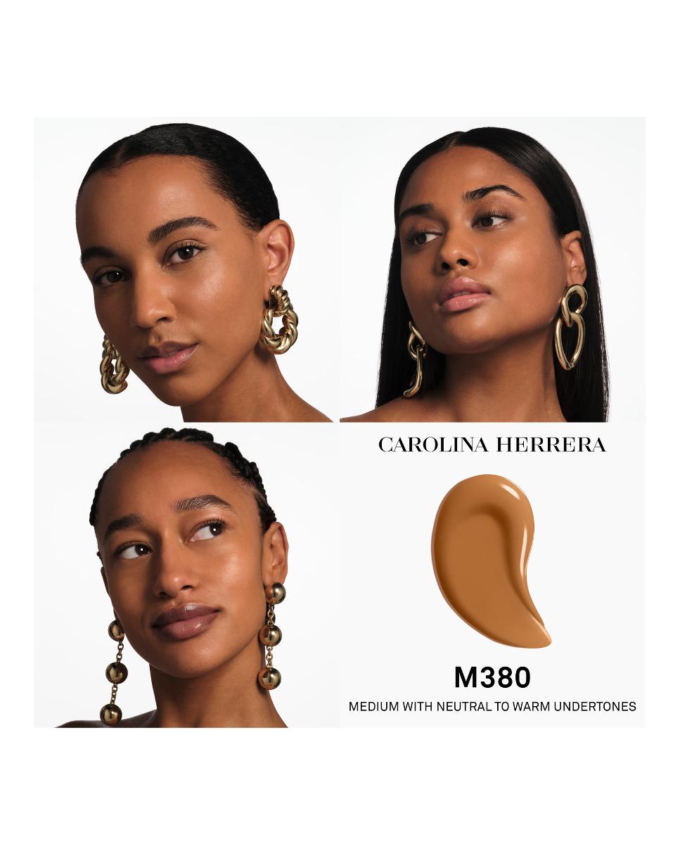 Base De Maquillaje Nude Couture Triple Moisture Serum Foundation Carolina Herrera - M380 30 ml M380-5