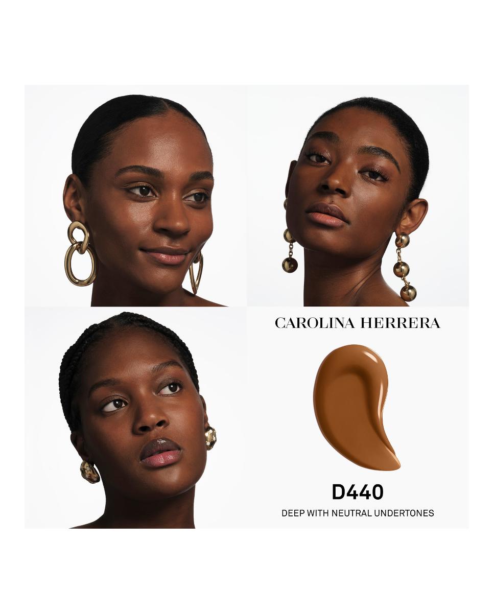 Base De Maquillaje Nude Couture Triple Moisture Serum Foundation Carolina Herrera - D440 30 ml D440-5