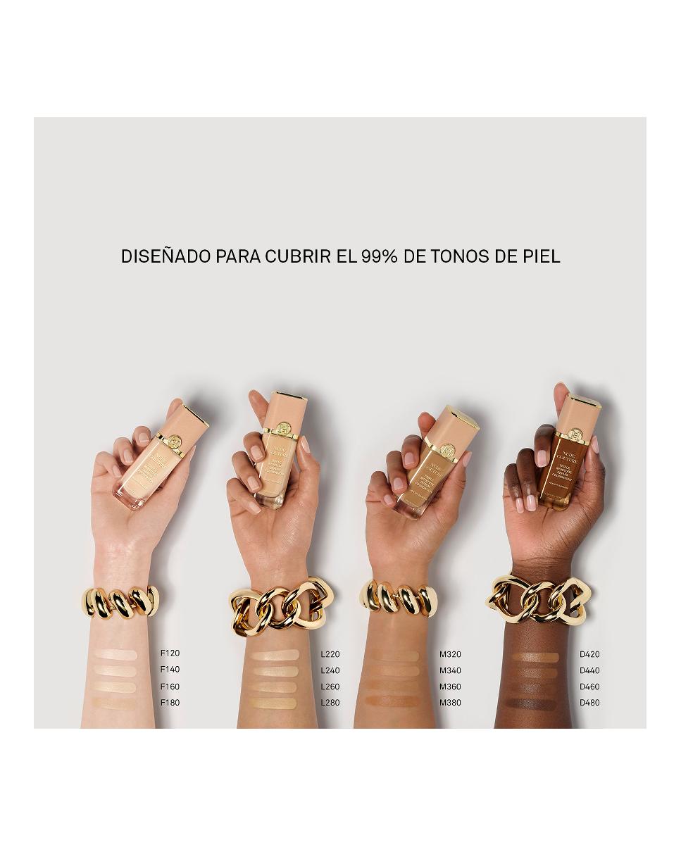 Base De Maquillaje Nude Couture Triple Moisture Serum Foundation Carolina Herrera - D440 30 ml D440-6