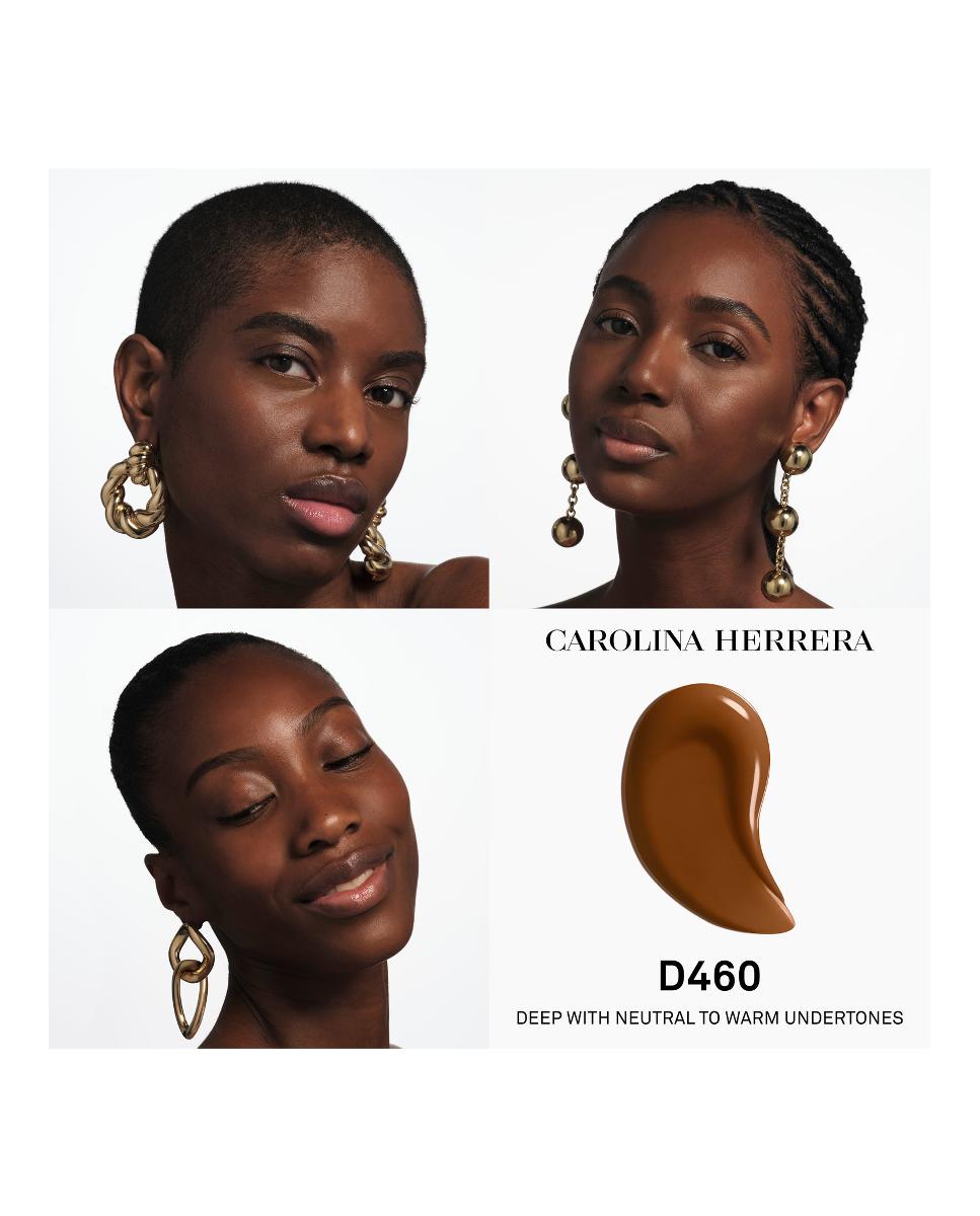 Base De Maquillaje Nude Couture Triple Moisture Serum Foundation Carolina Herrera - D460 30 ml D460-5