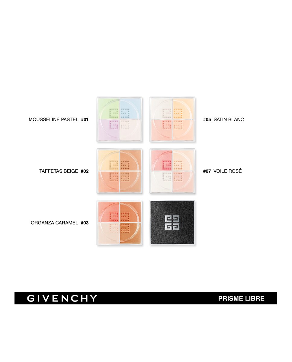 Polvos libres Prisme Libre Givenchy Givenchy - Organza Caramel 3 Organza Caramel 3-4