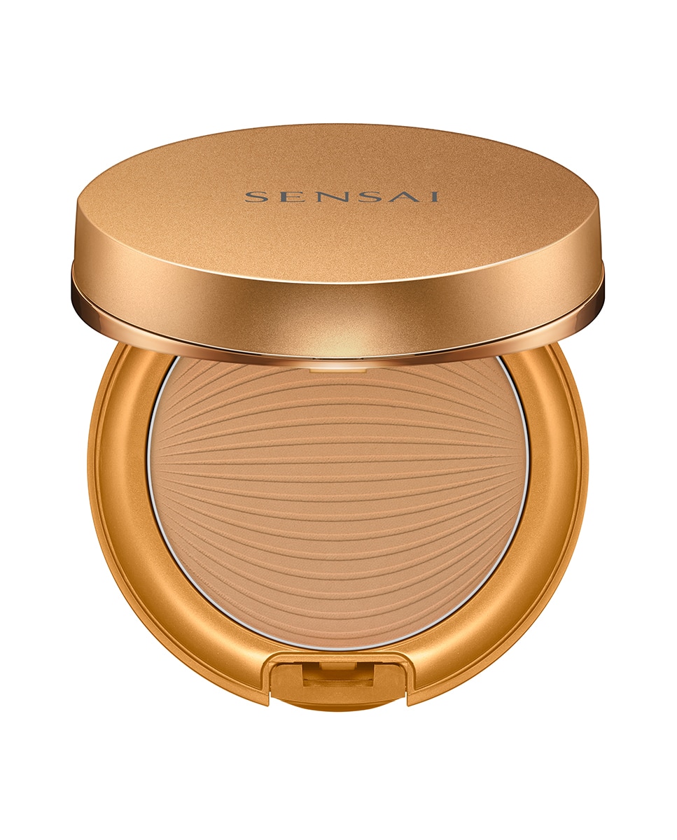 Polvos compactos Silky Bronze Natural Veil Compact Foundation Sensai - 03 Medium 8.5 g 03 Medium-1