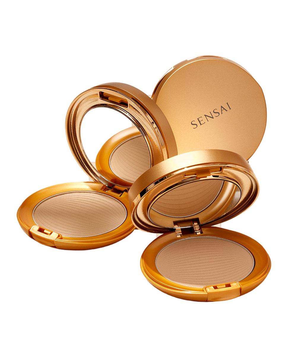 Polvos compactos Silky Bronze Natural Veil Compact Foundation Sensai - 04 Dark 8.5 g 04 Dark-3