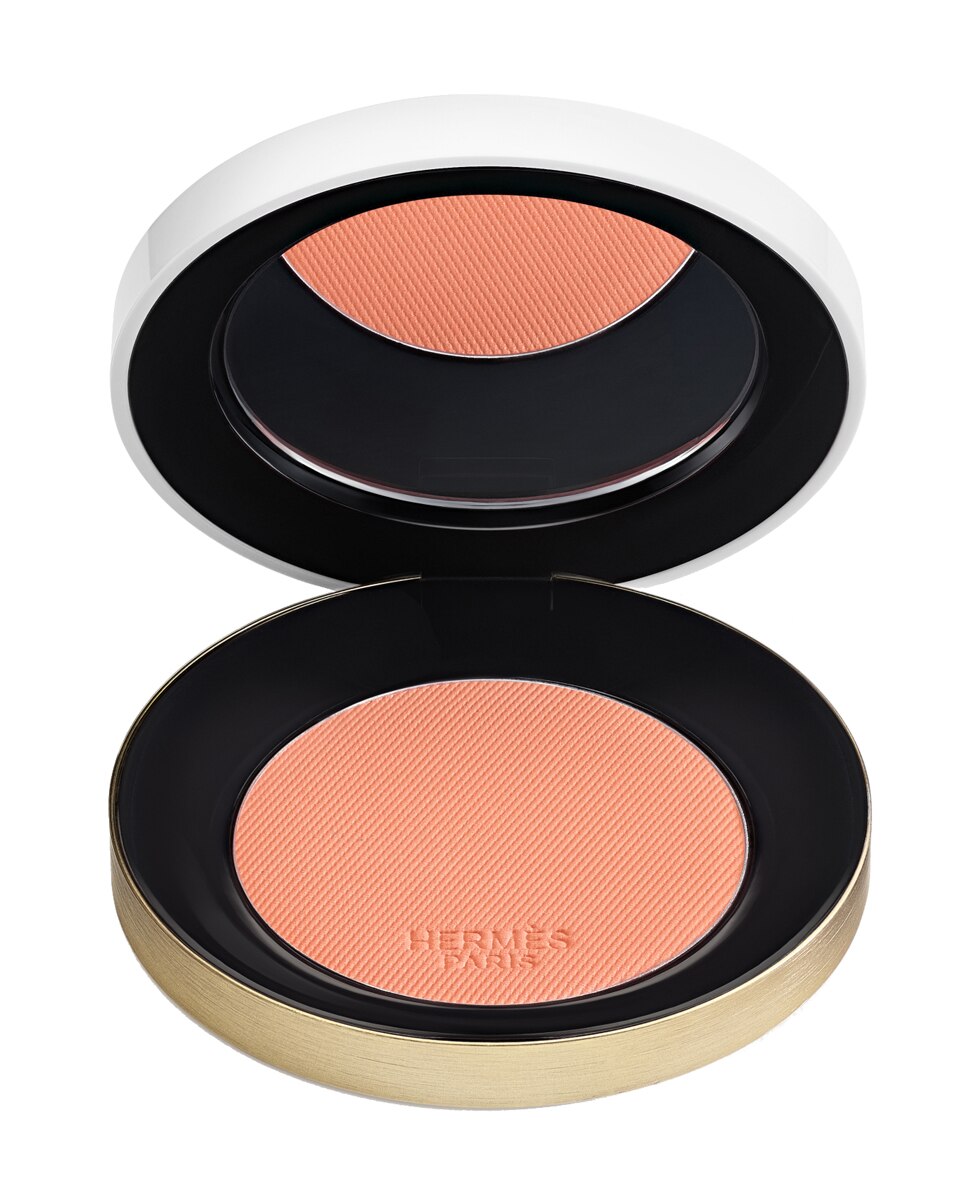 Imagen 2 de Colorete en polvo Rose Hermès Silky Blush Hermès - 19 Rose Abricot 6 g 19 Rose Abricot