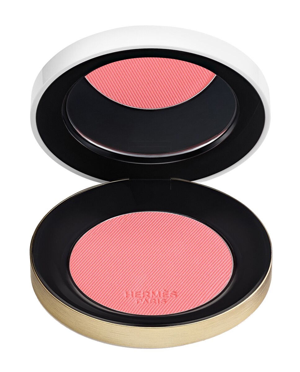 Colorete en polvo Rose Hermès Silky Blush Hermès - 32 Rose Pommette 6 g 32 Rose Pommette-2