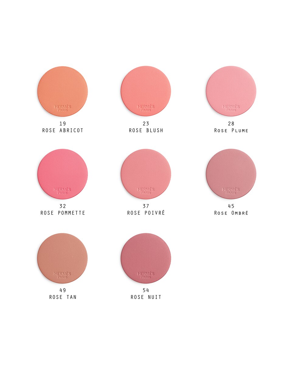 Colorete en polvo Rose Hermès Silky Blush Hermès - 37 Rose Poivré 6 g 37 Rose Poivré-6