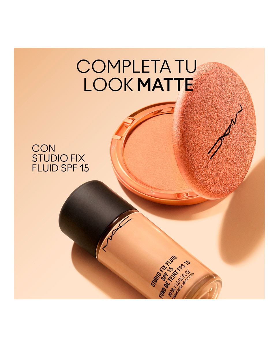 Polvos de sol Skinfinish Sunstruck Matte Bronzer M.A.C - Medium Golden Medium Golden-4