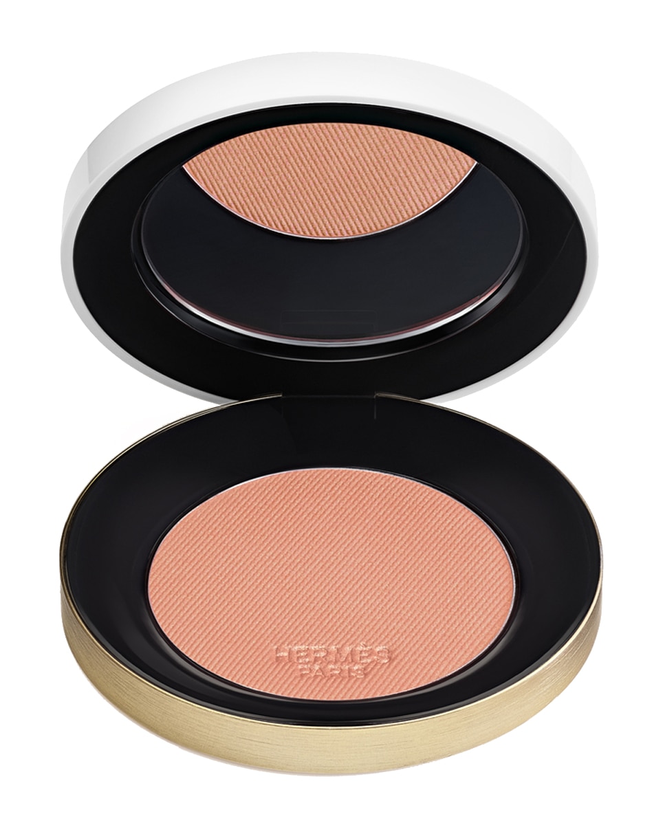 Imagen 3 de Colorete en polvo Rose Hermès Silky Blush Hermès - 35 Rose Doré 6 g 35 Rose Doré
