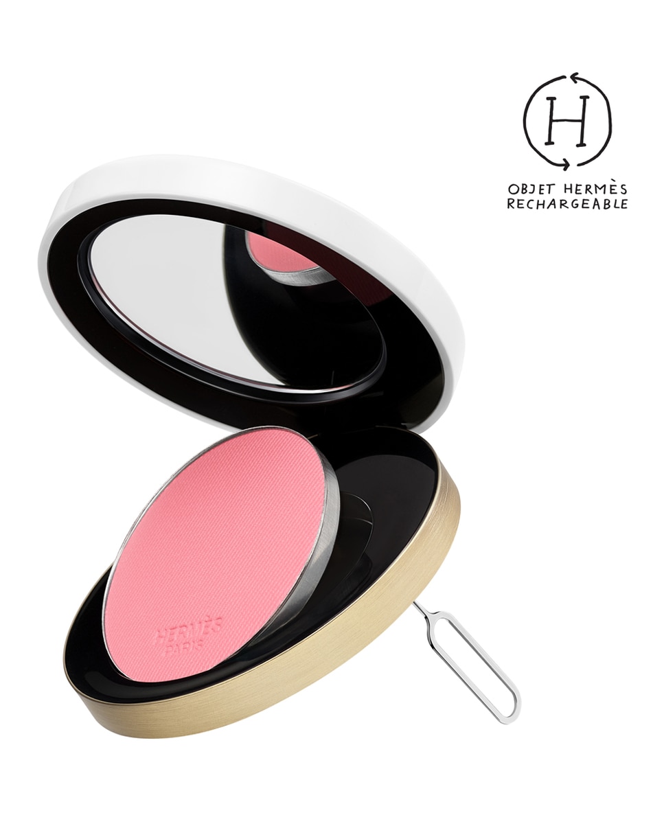 Colorete en polvo Rose Hermès Silky Blush Hermès - 58 Rose Cuivré 6 g 58 Rose Cuivré-5