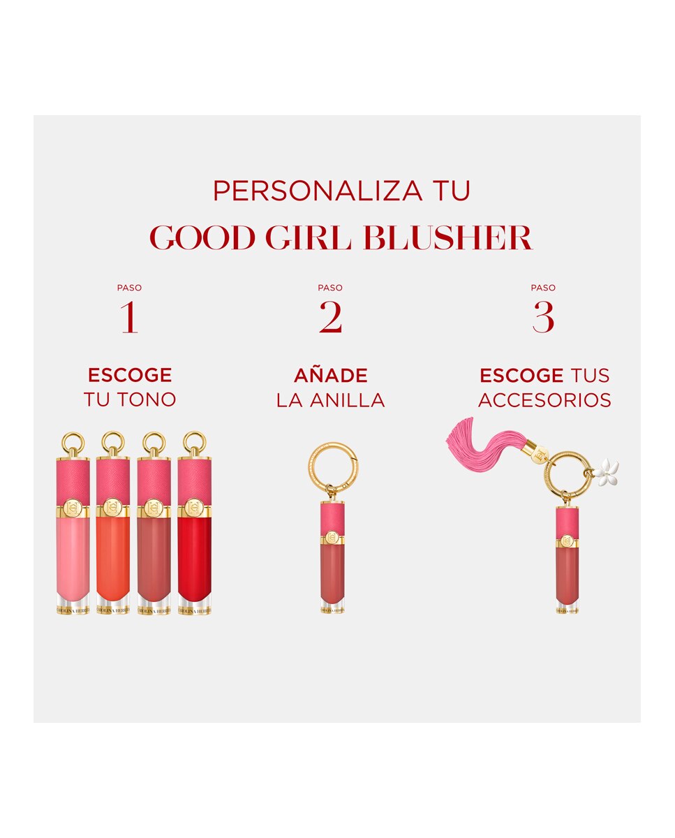 Colorete líquido 2 en 1 Good Girl Blusher Carolina Herrera - 1012 Rosewood Peonia 1012 Rosewood Peonia-7