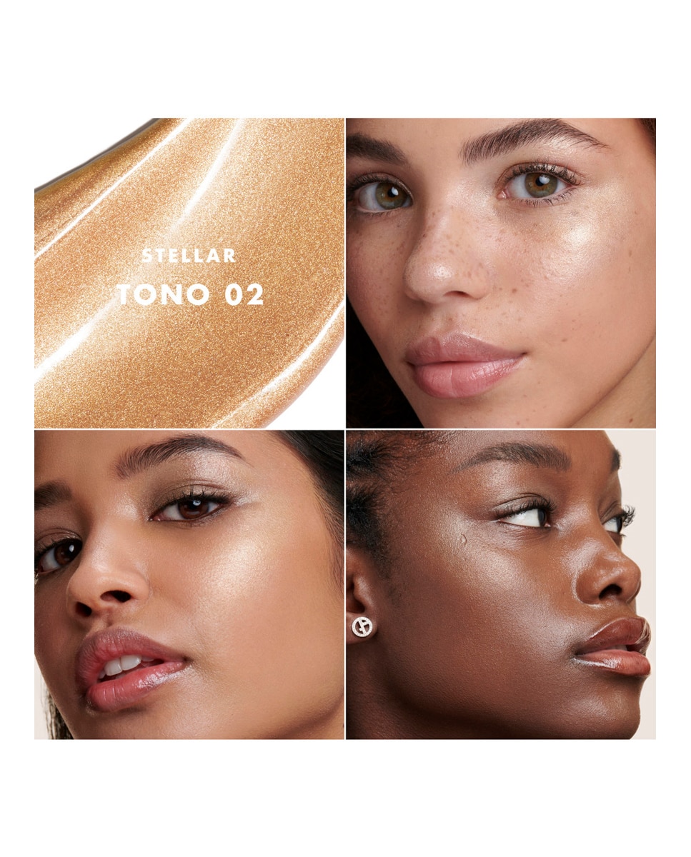Iluminador Líquido Luminous Silk Acqua Highlighter Giorgio Armani - 2 Stellar 2 Stellar-4